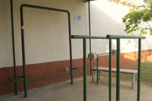 Gimnasio al aire libre de la Fundación cultural y deportiva Santa Bárbara (FUCDESBA)
