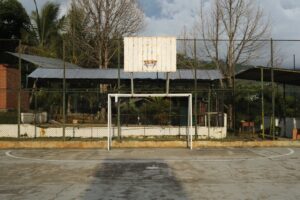 Canchas de Fútbol y basket de la Fundación cultural y deportiva Santa Bárbara (FUCDESBA)