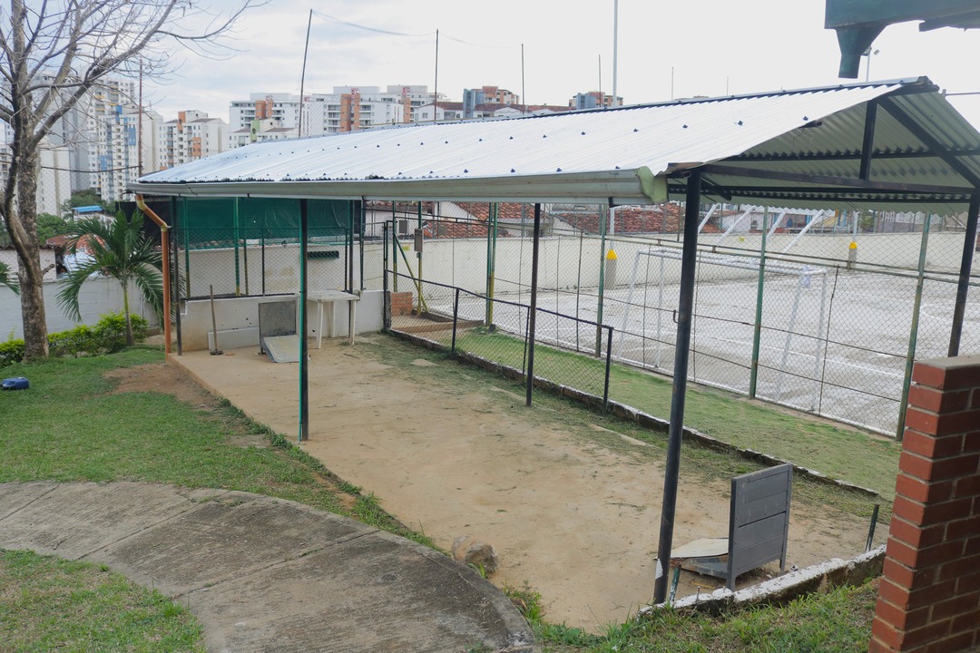 Cancha de mini Tejo de la Fundación cultural y deportiva Santa Bárbara (FUCDESBA)