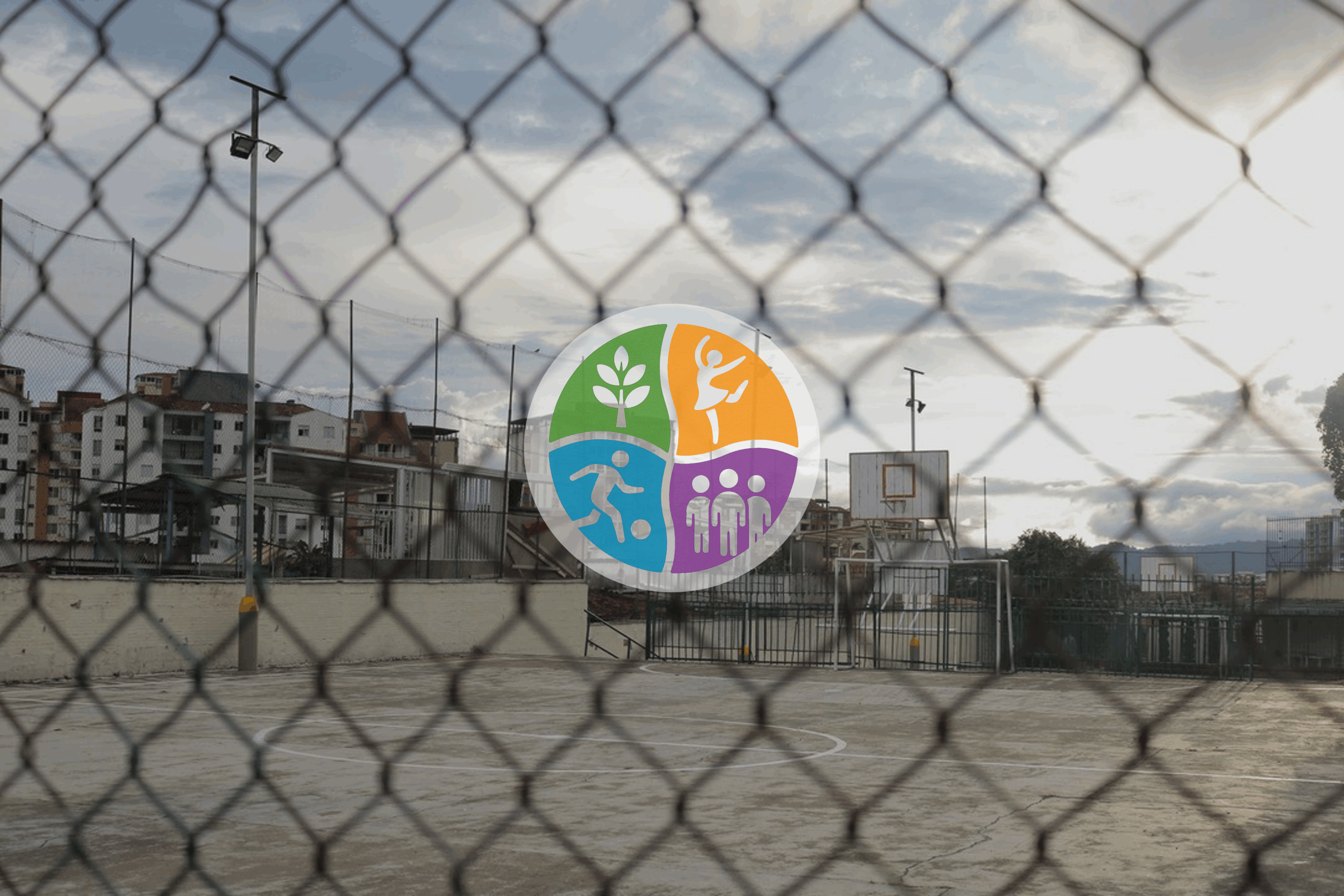 Vista general de la Fundación cultural y deportiva Santa Bárbara (FUCDESBA)